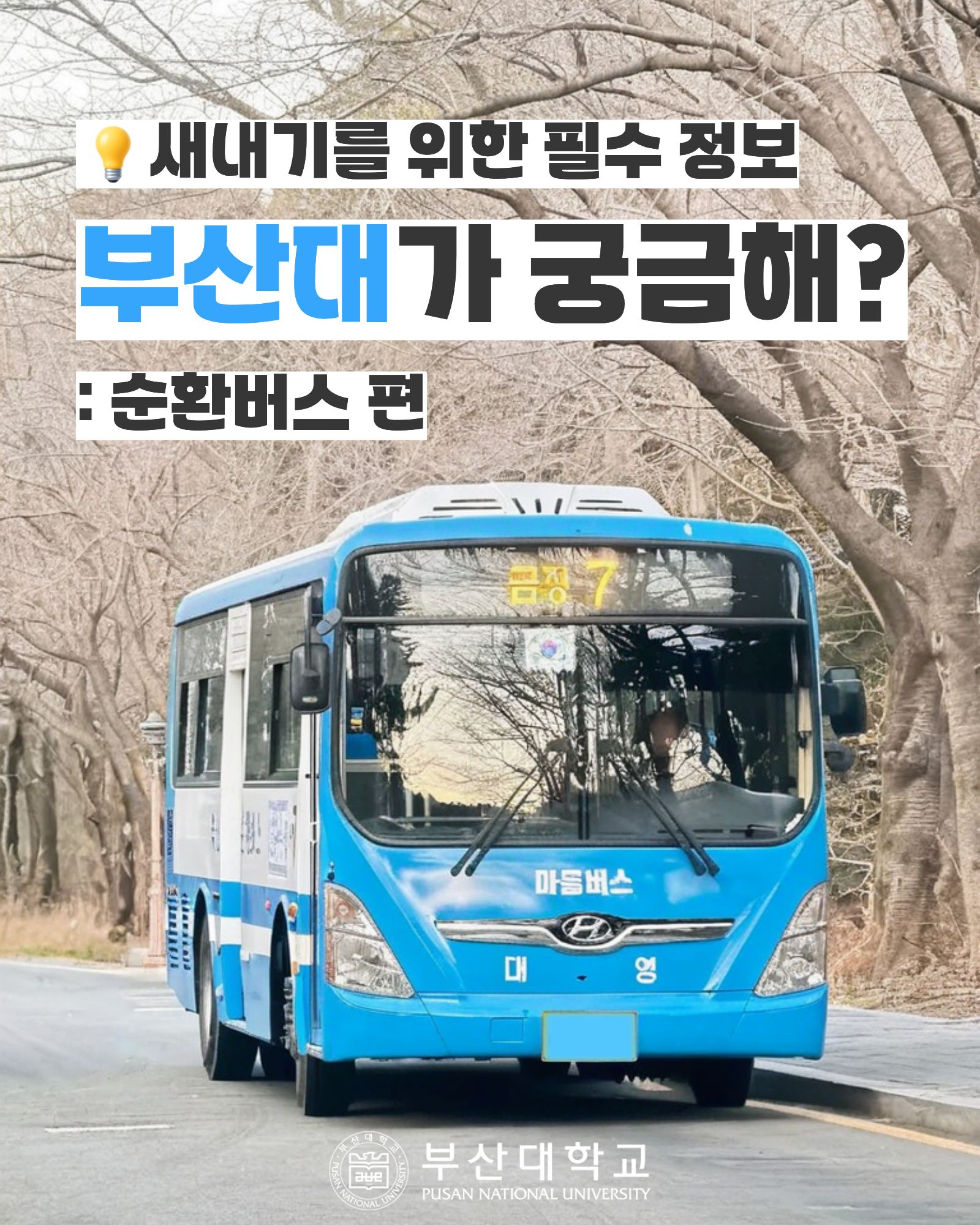 '[PNU_대학생활] 순환버스 소개' 