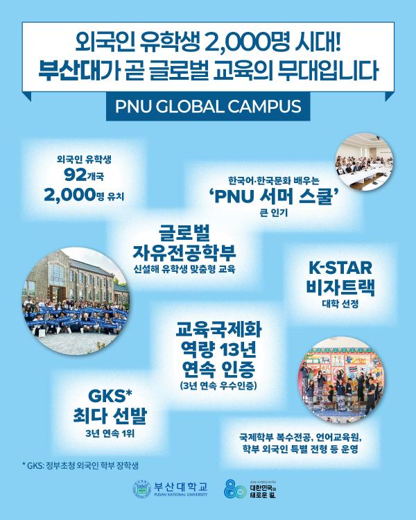 '[PNU_NEWS] 부산대학교, 글로벌 캠퍼스로 도약'