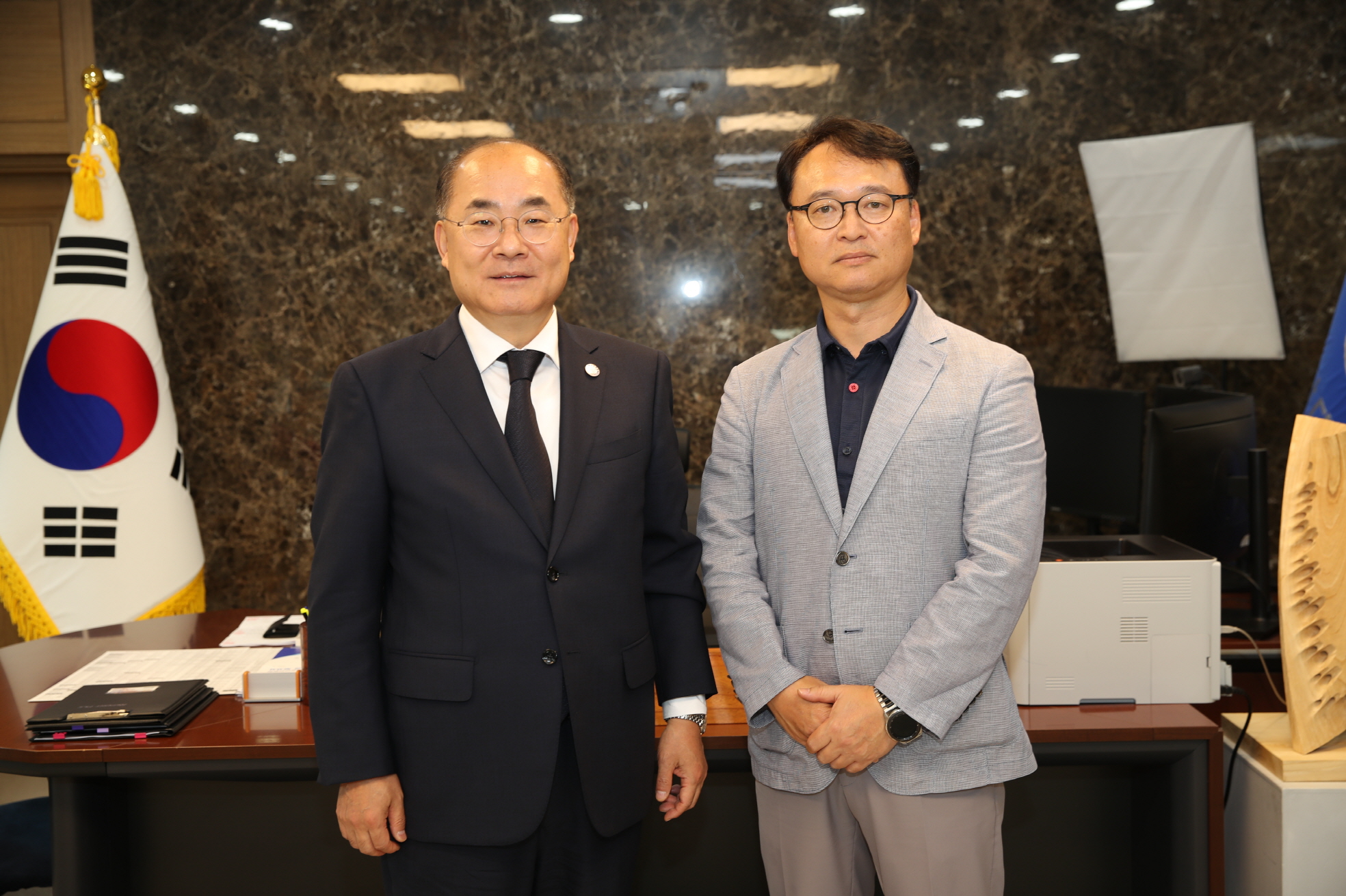 '내빈 접견_조성찬 삼성디스플레이 부사장'