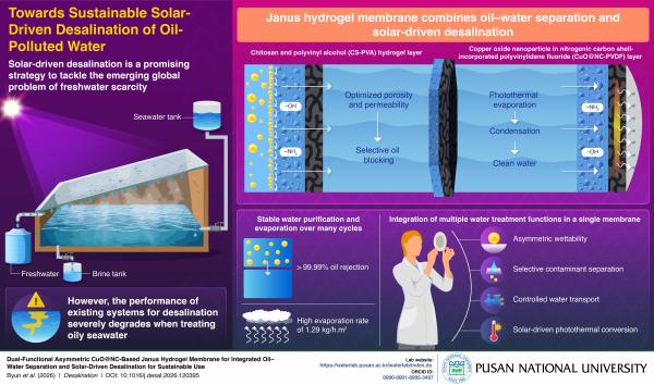 'Study Advances Solar Desalination with Multifunctional Membrane'의 첨부파일 이미지