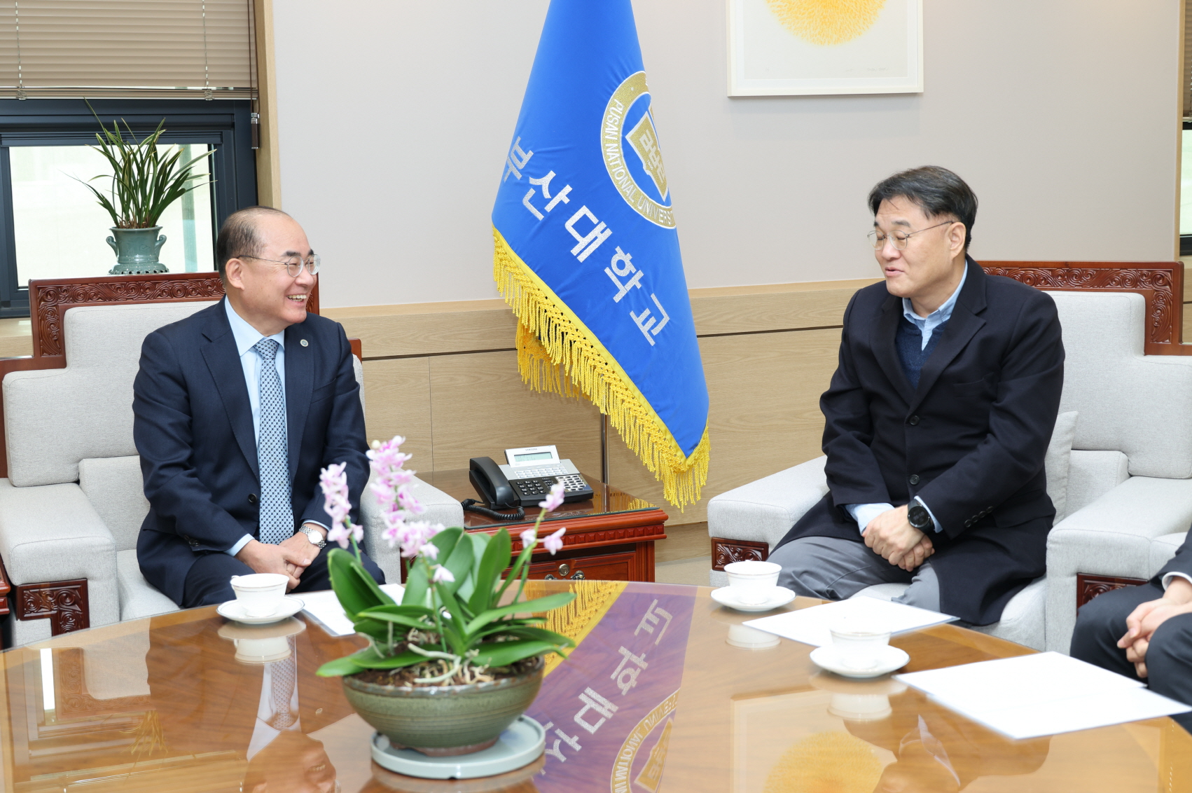 '내빈 접견_이경희 한국대학교육협의회 사무총장'