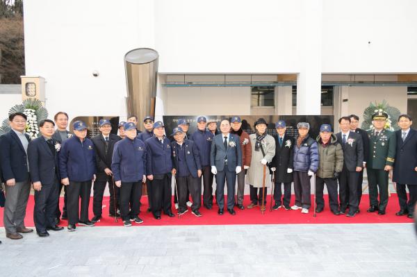 '부산대학교 동문 625참전유공자 명비 제막식'의 첨부파일 이미지