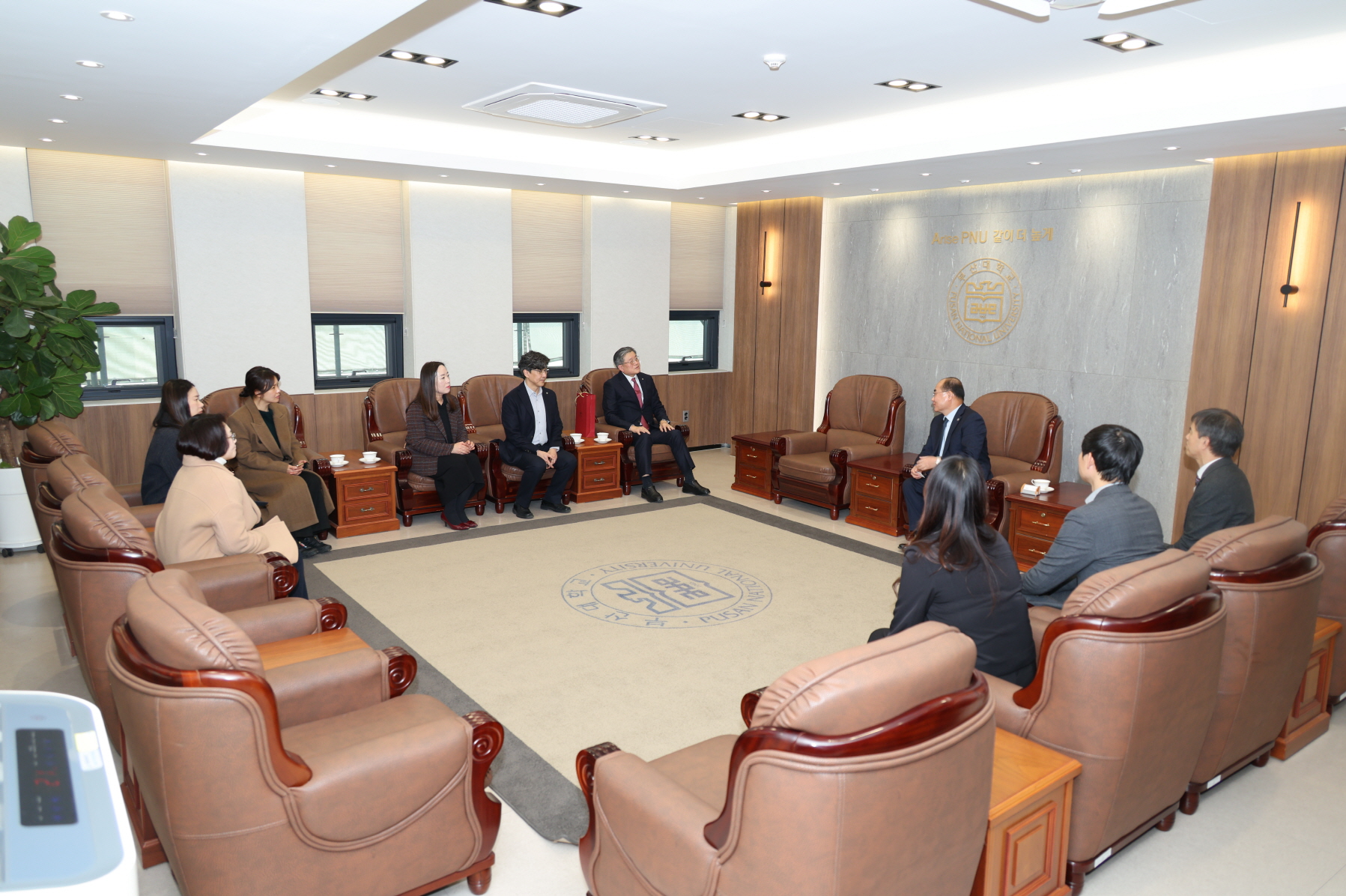 '내빈 접견_고려대학교 4단계 BK21 GP 방문단'