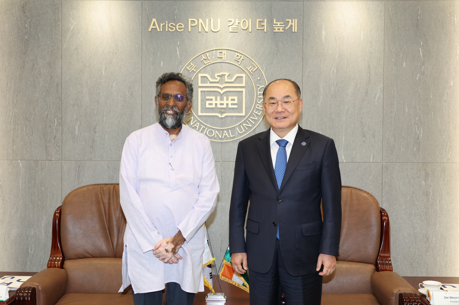 '내빈 접견_B.S Murty 인도 하이데라바드 공과대학 총장'